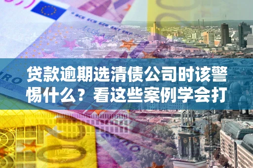 武汉贷款逾期选清债公司时该警惕什么？看这些案例学会打翻身仗