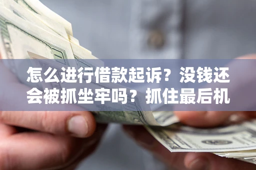 武汉怎么进行借款起诉？没钱还会被抓坐牢吗？抓住最后机会！