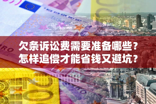 武汉欠条诉讼费需要准备哪些？怎样追偿才能省钱又避坑？
