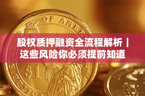 武汉股权质押融资全流程解析｜这些风险你必须提前知道