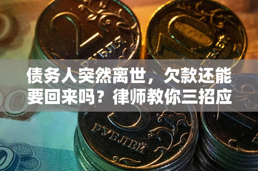 武汉债务人突然离世，欠款还能要回来吗？律师教你三招应对
