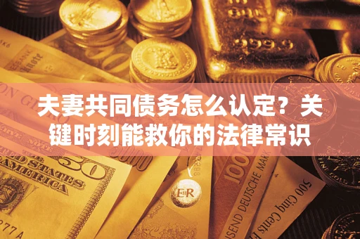 武汉夫妻共同债务怎么认定？关键时刻能救你的法律常识