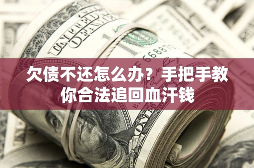 武汉欠债不还怎么办?手把手教你合法追回血汗钱 武汉欠债不还怎么办?手把手教你合法追回血汗钱