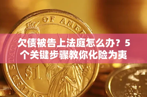 武汉欠债被告上法庭怎么办？5个关键步骤教你化险为夷